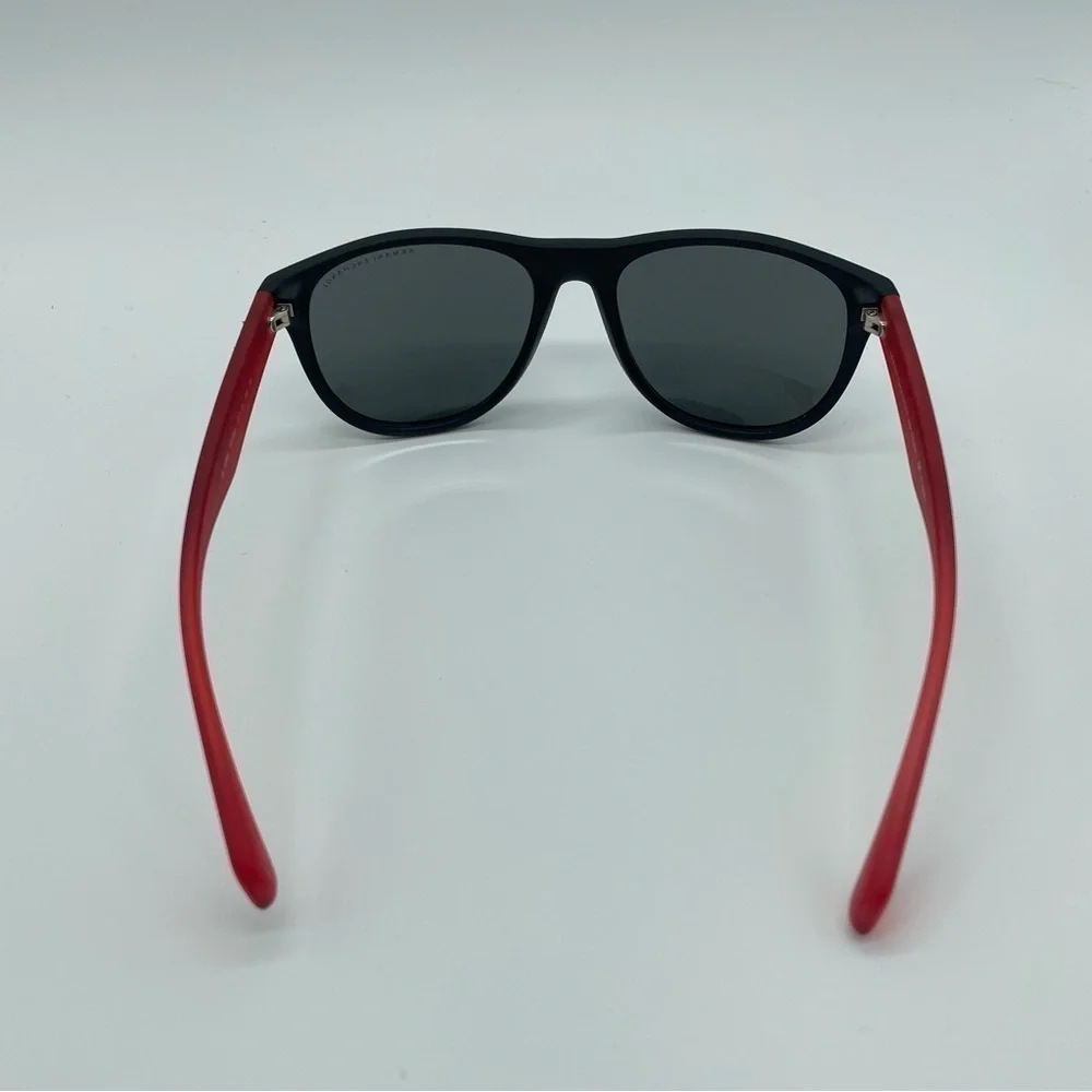 Armani Exchange New Polarized Red and Black Sunglasses with Case